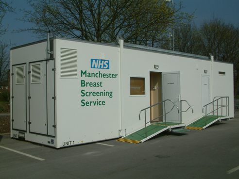 Mobile screening unit